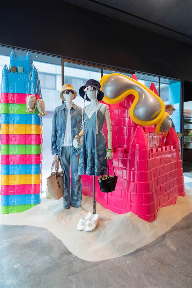 充滿童趣風格的Paula’s Ibiza店內設計風格，頗受好評。（Loewe提供）