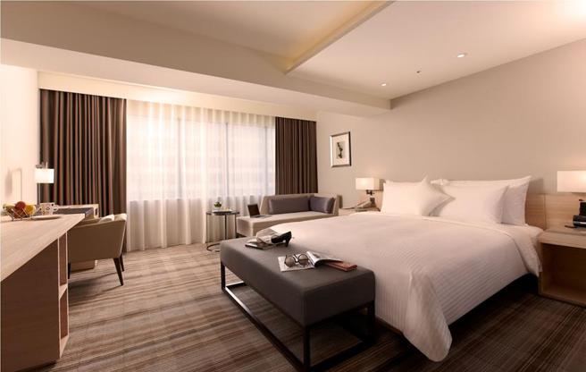 （和逸饭店台北双馆美五月女人月，凡预订「馨想事成‧一泊二食」即可有机会抽中价值8万5,000元和逸套房乙晚。图／和逸饭店）