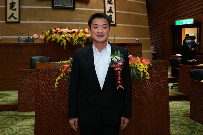 国民党宜兰县议员林岳贤。（本报资料照片）