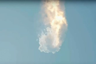 影》「史上最大火箭」SpaceX星艦發射 升空4分鐘就爆炸！