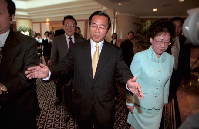 前总统陈水扁指出，国民党此次选战操作，是复制自己2000年总统大选的打法。（中时资料照）