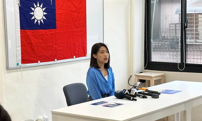 国民党台北市议员徐巧芯20日举行「向党员报告」记者会，表示自己是最有能力且最有机会赢过民进党对手许淑华的人选，并喊话党员「顾全大局」（丁上程摄）