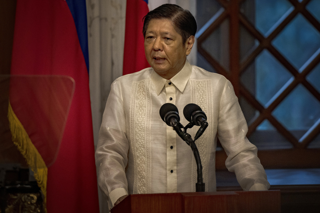 菲律宾总统小马可仕将对美国进行正式工作访问（official working visit），两国领导人将讨论强化美菲长期同盟的努力，拜登也将重申美国对保卫菲律宾的承诺。（图/ 美联社）(photo:ChinaTimes)