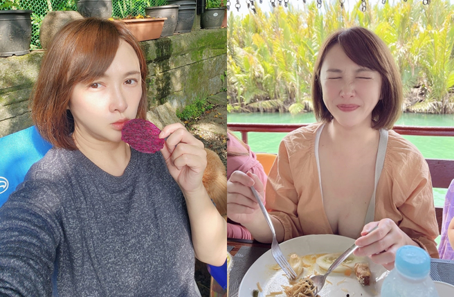 劉芯彤邀老公去三二行館被打槍。（圖／翻攝自主播 劉芯彤臉書）