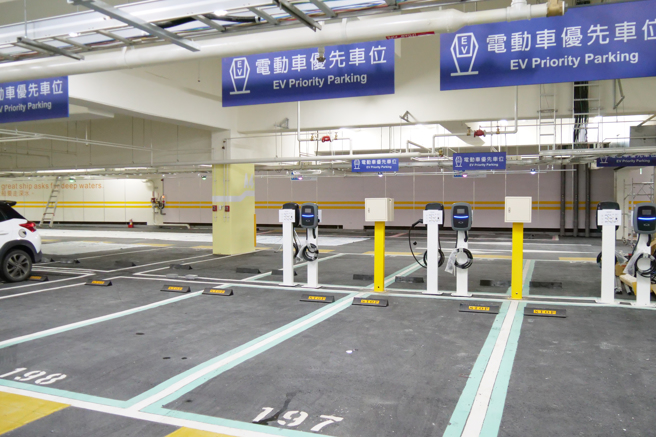 新北市中和佳和公园地下停车场4/27免费试营运。图/新北市政府提供