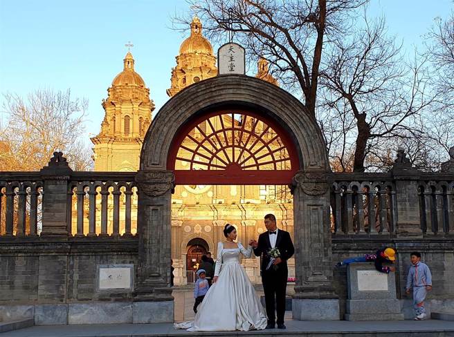 图为北京王府井天主堂。（本报资料照／蓝孝威摄）