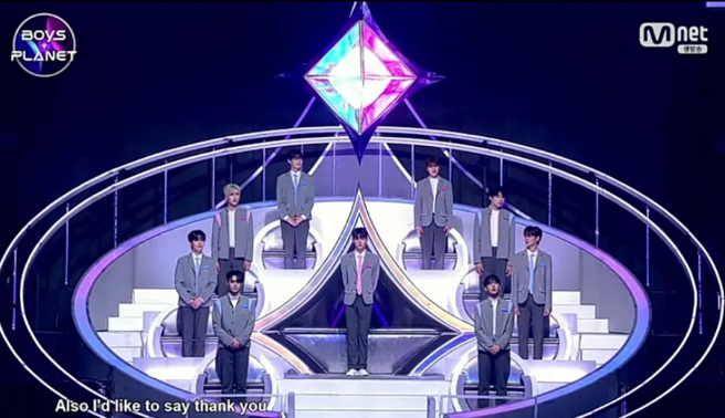 韩国选秀节目《BOYS PLANET》昨（21日）公布9人出道名单，没想到被质疑排名造假。（图／摘自韩网）