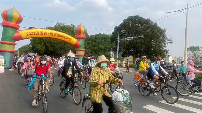 新营区公所表示，今天活动一共来了约500位民眾参加。（新营区公所提供／张毓翎台南传真）