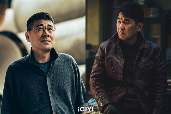 陈建斌剧中13年前后，髮型对比。（爱奇艺国际站提供）