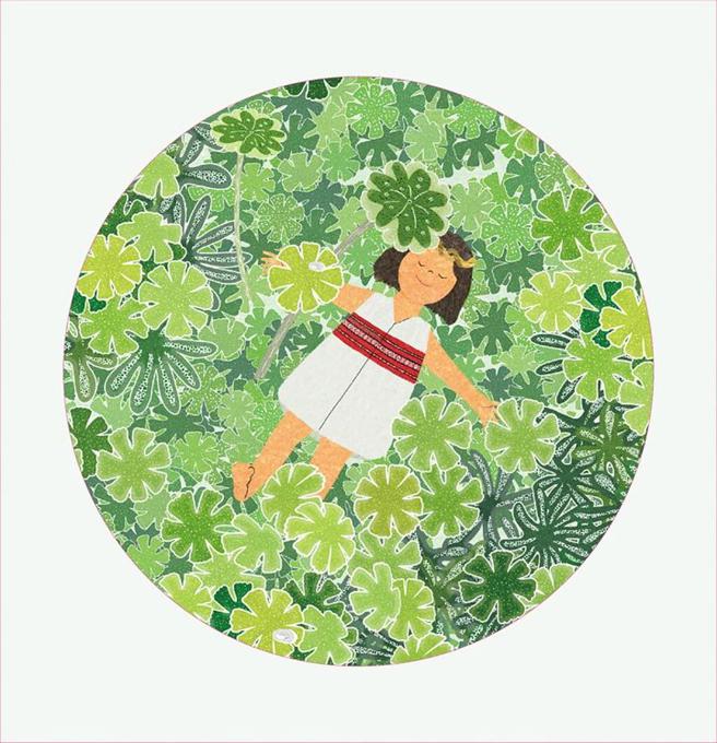 跟着《苔藓兄妹》走进森林怀抱。（图／农委会林务局）