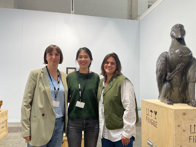 
比利时布鲁塞尔艺术博览会（Art Brussels）始自1968年，在艺术界享有善于挖掘新兴艺术家平台的盛名，在欧洲艺博会歷史上仅晚于德国科隆（Art Cologne）。35岁的王佩瑄今年首度参展，她也是比利时媒体「标准报」（De Standaard）专文介绍的本届艺博会5位新兴艺术家之一(图/中央社)