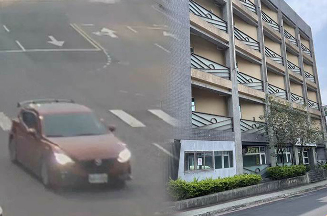 新北摩铁2少女交迭尸案，嫌疑男抓到了， 警带回侦讯中	。（警方提供、翻摄画面）