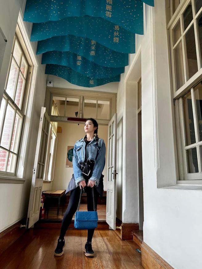 美女主播刘方慈近期与闺蜜到台南旅游（台南市政府提供）
