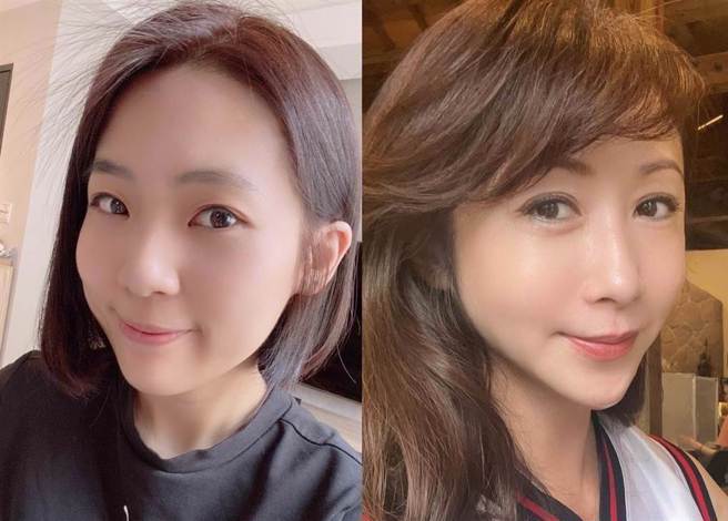 国民党台北市议员徐巧芯(左)、民进党台北市议员许淑华(右)将在2024争夺台北市松山信义立委。（合成图／取自脸书）