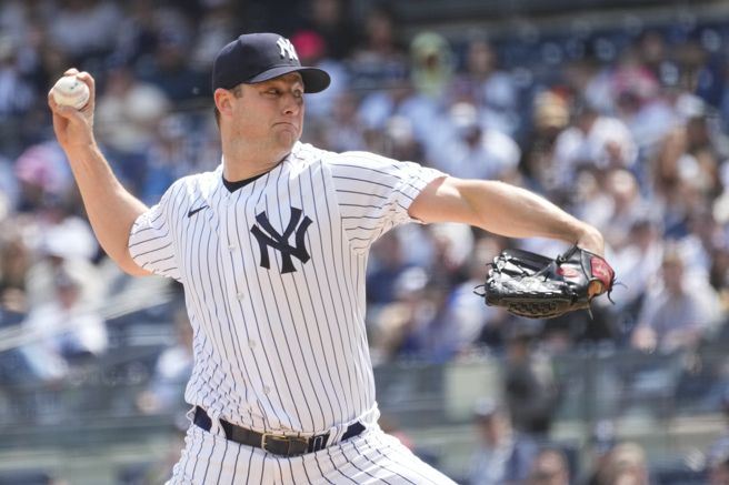 寇尔本季各项投球数据名列前茅。（美联社）