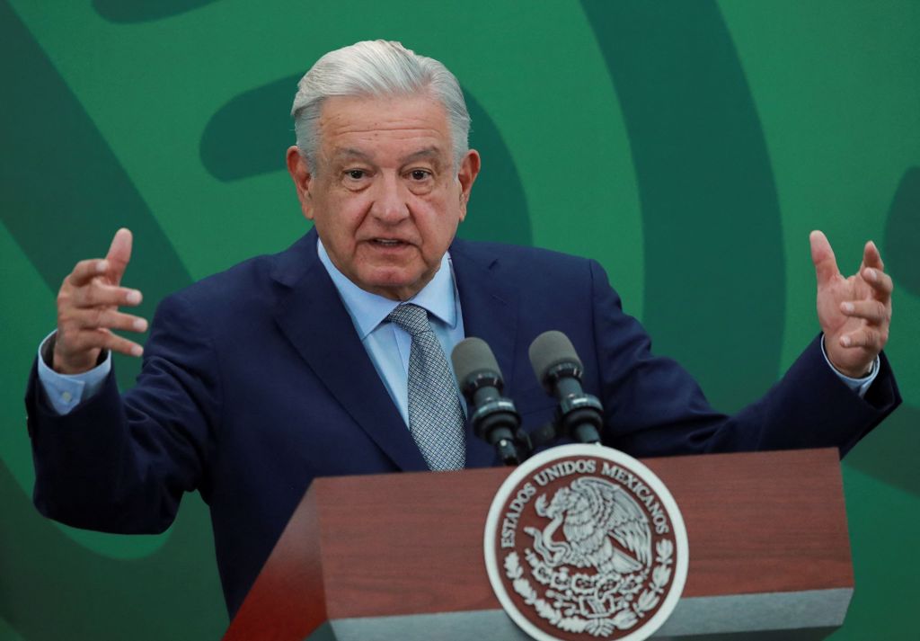 墨西哥总统罗培兹欧布拉多（Andres Manuel Lopez Obrador）。图/路透社(photo:ChinaTimes)