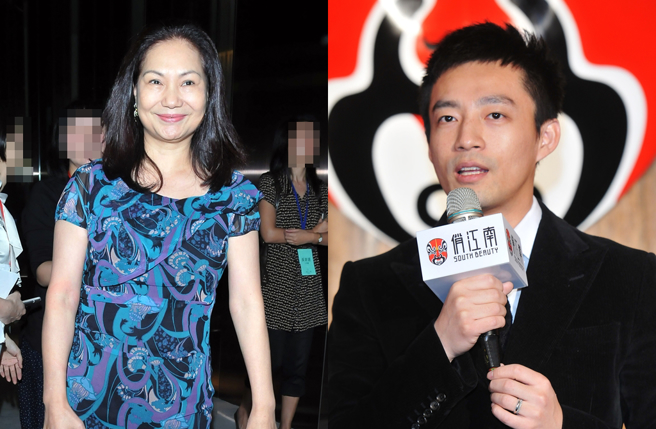 S妈和汪小菲罕见在影片里同框。（图／中时资料照片）