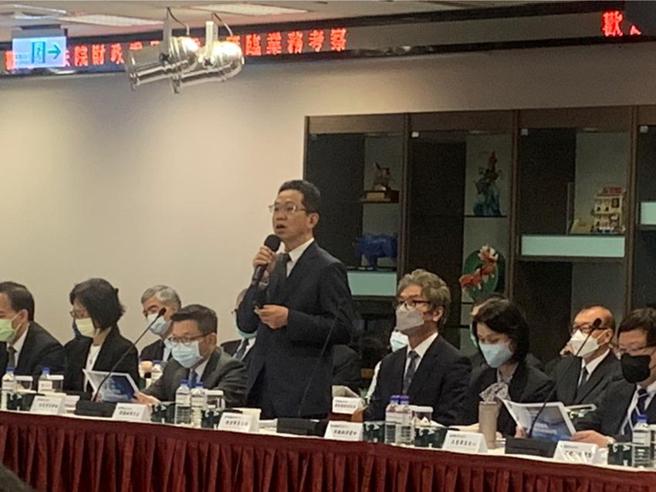 財委會立委24日視察證交所。（圖／陳昱光）