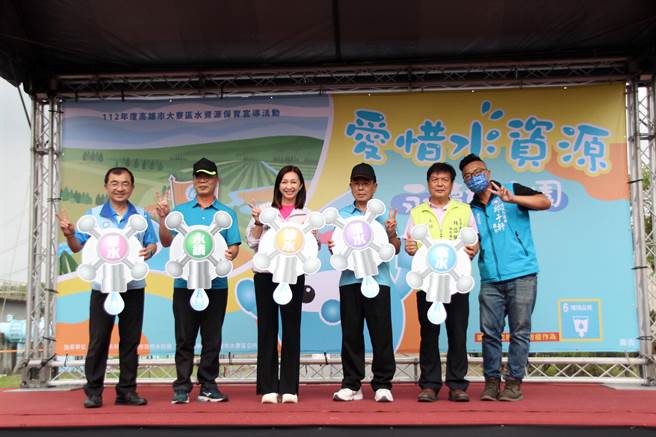 22、23日在凤山水库办理大型的水资源保育宣导活动，吸引周边近2000位乡亲踊跃参与。（柯宗纬翻摄）