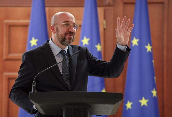 中国驻法大使卢沙野针对乌克兰与前苏联加盟共和国主权的谈话激起公愤，欧盟今年6月峰会将讨论与中国关系。（图／路透）