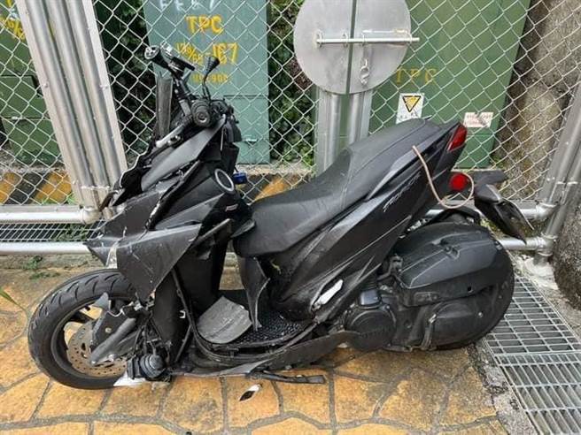 孕妇骑机车载4岁女儿去日月潭伊达邵国小附设幼儿园上学途中，与物流货车发生碰撞，造成母女双亡、2尸3命。（民眾提供／杨静茹南投传真）