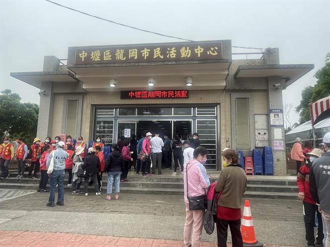桃园中坜龙冈市民活动中心增建2楼2024年3月完工。(吕筱蝉摄)