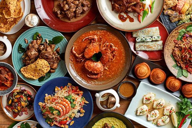 （台北福华大饭店「彩虹座」通用自助餐券1,099元，海陆百匯尽情享用。图／台北福华大饭店）