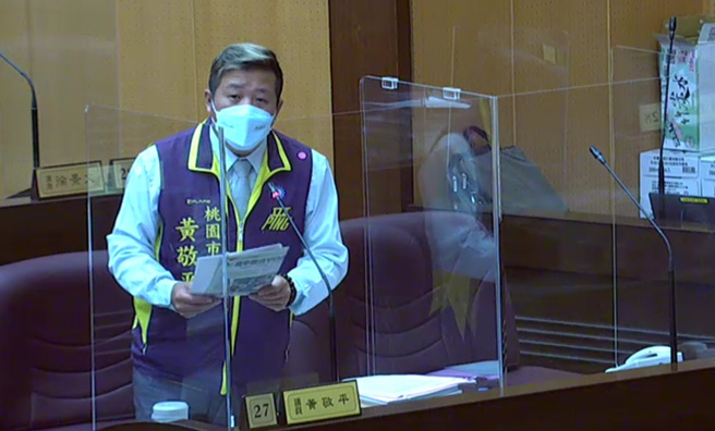 国民党桃园市议员黄敬平认为，国民党在平镇龙潭这席应让有战力的人接战，并强调他已经准备好。（资料照,赖佑维摄）