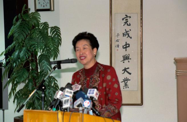 国民党前副秘书长、救国团主任李锺桂。（中时资料照，李智为摄）