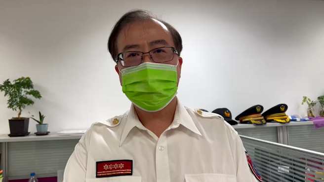 聯華食品彰化工廠25日失火釀成7死慘劇，彰化縣消防局火調科長施貴般（見圖）26日指出，經過調查初判起火原因疑似為廠區2樓油炸機起火。（圖／吳建輝攝）
