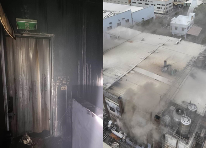 無塵室不能帶手機！聯華食獲救員工：無法求援只能躲冷藏庫。(孫英哲翻攝)