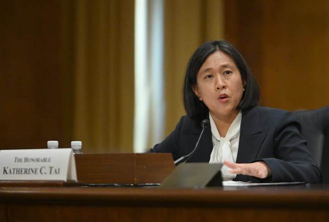 美国贸易代表戴琪先前曾透露台美21世纪贸易倡议进展顺利 。（中新社）