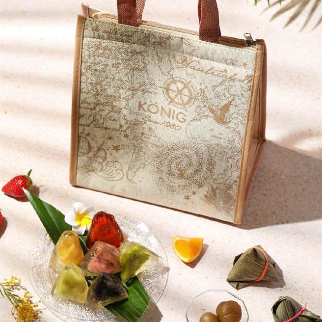 金格食品「经典系冰粽」599元，6月22日前买一件即享8折。（金格食品提供）