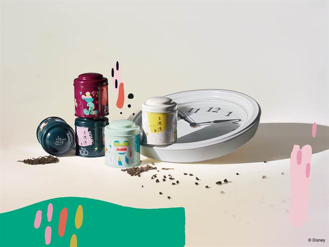 拥有百年制茶工艺的王德传茶庄，首次与迪士尼经典相遇，于26日推出「米奇探索系列《岛屿茶香的传说—迪士尼百年庆典茶品》」。（品牌提供）