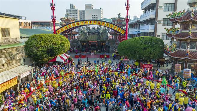 學甲慈濟宮「上白礁謁祖」遶境祭典去年登錄為國家重要民俗。（慈濟宮提供／張毓翎台南傳真）