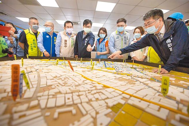 大林蒲迁村说明会。（本报资料照片）