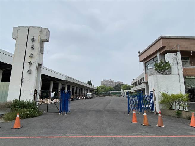 嘉义市鱼市场閒置多年。（廖素慧摄）