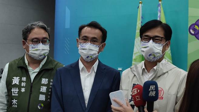 民进党立委今天桃园第1选区初选，图为现任立委郑运鹏。（赖佑维摄）