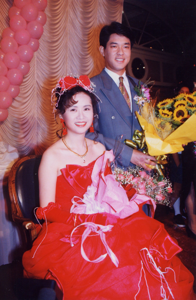李碧华1993.09.26订婚，1998年后正式引退。（图／中时资料照）