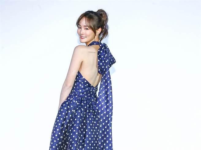 王净今出席台北电影节影展广告首映会，整个人神清气爽。（粘耿豪摄）