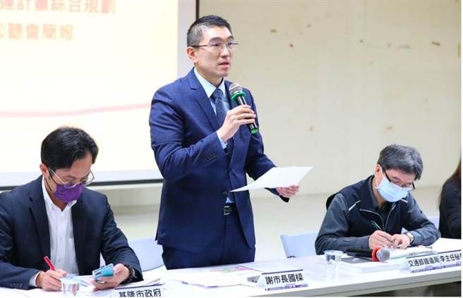 谢国梁出席基捷公听会表示，市府最新估算负担费用已超过61亿，因此重申希望延长还款期的诉求。（徐佑升摄）
