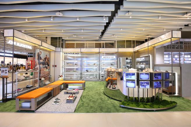 NOKE忠泰乐生活全台独家「ARTICLE NO.」，为来自洛杉矶的时尚鞋履。（NOKE忠泰乐生活提供）