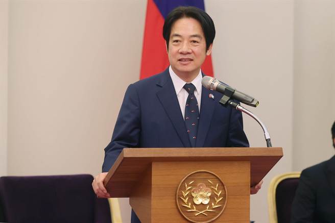 賴清德日前形容國民黨的國家認同像「精神分裂」，今認了用詞不慎並致歉。(資料照片／總統府提供)