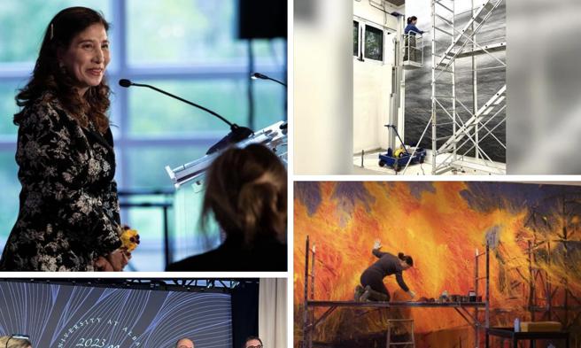 简秀枝》郑丽云获美国Albany杰出校友奖