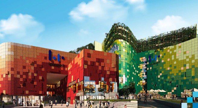 台中三井LaLaPort将于 5月16日全馆开幕。图/台中市政府提供