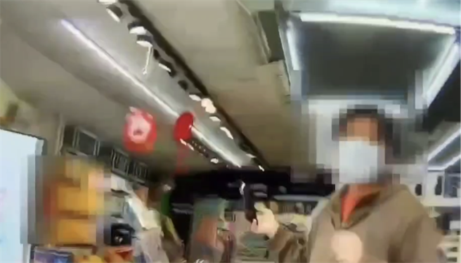 林姓女子报案称被骂三字经。（翻摄画面）