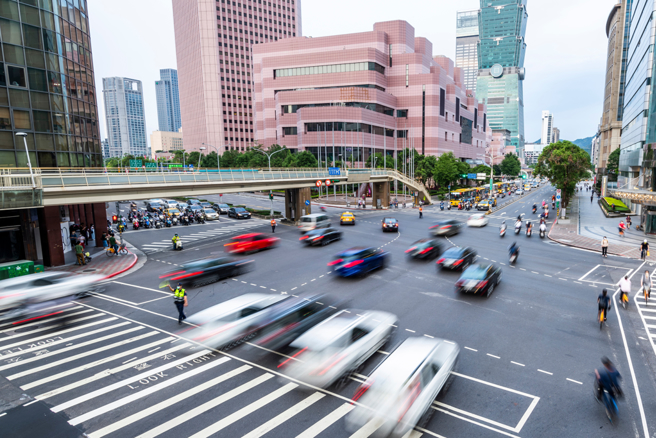 台湾的交通乱象一直为人诟病。（示意图，达志影像）