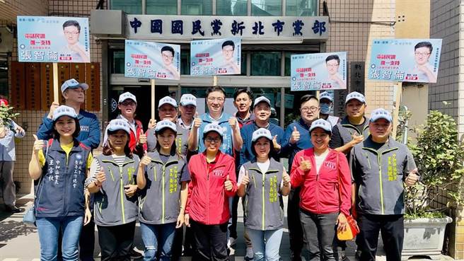 國民黨新北市中和區立委初選，前國民黨立委張慶忠之子張智倫、現任市議員游輝宂都表態爭取，近期也敲定民調時間落在5月17至19日間。（呂健豪攝）