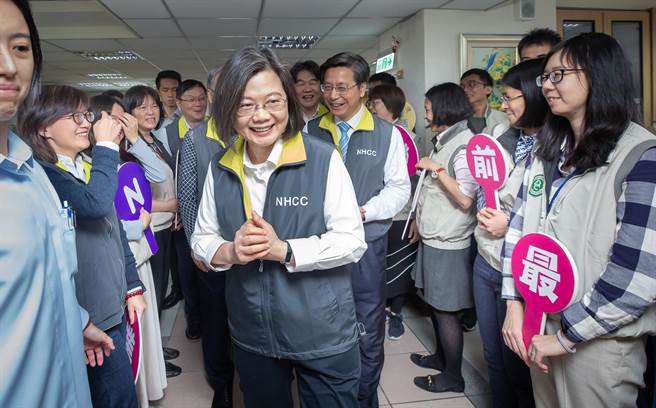 总统蔡英文。（总统府提供）