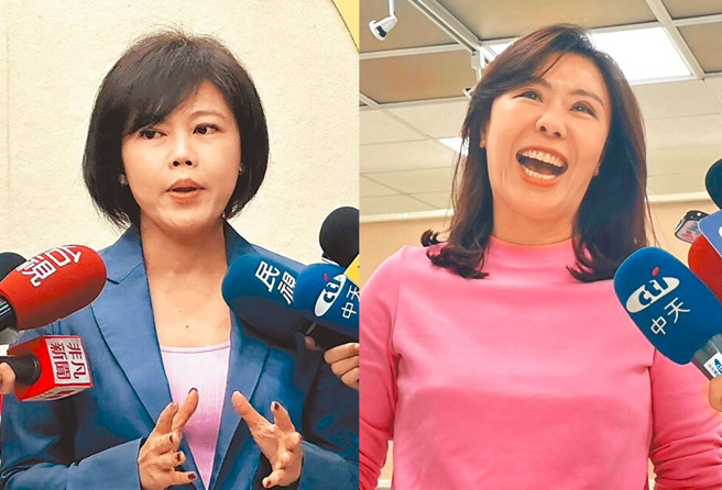 国民党台北市议员游淑慧(左)VS李彦秀(右)拚南港内湖立委出线。（合成图／中时资料照／刘彦宜摄）